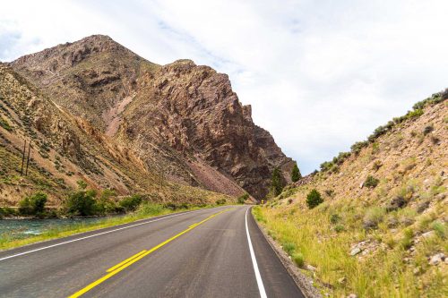 Landschap tijdens de Rockies reis van Route 66 Reizen