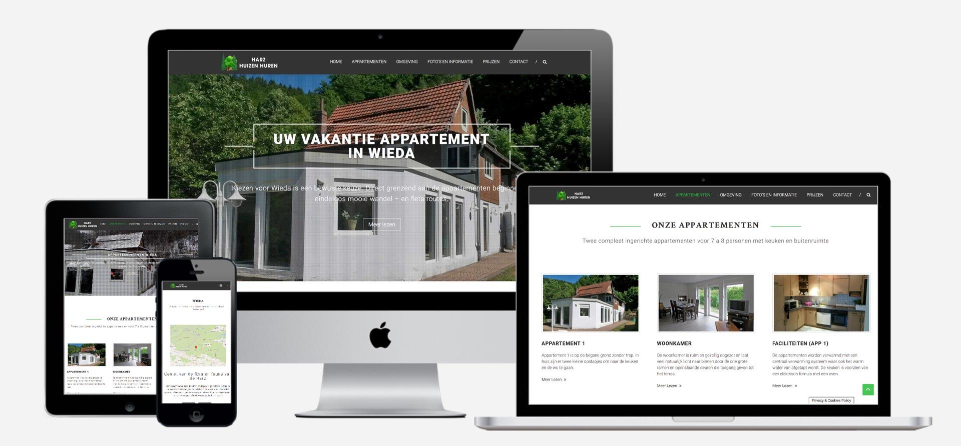 Harz Huizen huren website