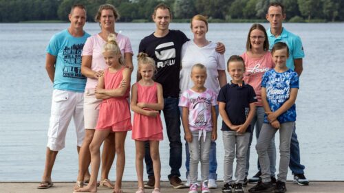 Familie fotoshoot bij de Zegerplas